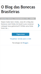 Mobile Screenshot of bonecasdobrasil.blogspot.com