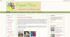 Desktop Screenshot of pepperplaceblog.blogspot.com