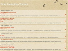 Tablet Screenshot of pickyprestashopthemes.blogspot.com