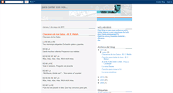 Desktop Screenshot of encordandocanciones.blogspot.com