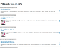 Tablet Screenshot of petsmarketplace.blogspot.com