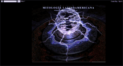 Desktop Screenshot of mitologialatinoamericana.blogspot.com