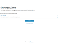 Tablet Screenshot of exchange-genie.blogspot.com