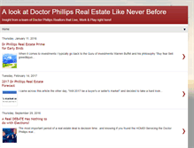 Tablet Screenshot of drphillipsrealestate.blogspot.com