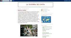 Desktop Screenshot of laguerradecinta.blogspot.com