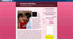 Desktop Screenshot of kimbobwineblog.blogspot.com