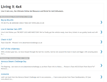 Tablet Screenshot of liveit4x4.blogspot.com