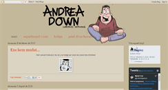 Desktop Screenshot of andreadown.blogspot.com