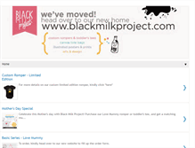Tablet Screenshot of blackmilkproject.blogspot.com