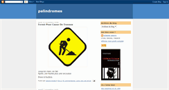 Desktop Screenshot of amate-palindromes.blogspot.com