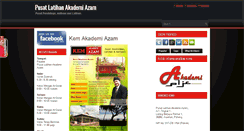 Desktop Screenshot of akademiazam.blogspot.com