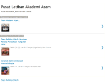 Tablet Screenshot of akademiazam.blogspot.com