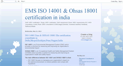 Desktop Screenshot of ems14001-ohsas18001.blogspot.com