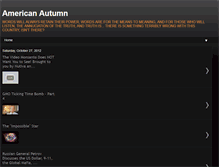 Tablet Screenshot of americautumn.blogspot.com