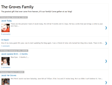 Tablet Screenshot of grovesfam.blogspot.com
