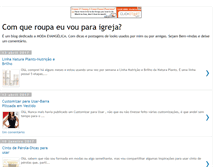 Tablet Screenshot of comqueroupavouparaigreja.blogspot.com