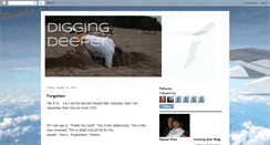 Desktop Screenshot of glen-diggingdeeper.blogspot.com