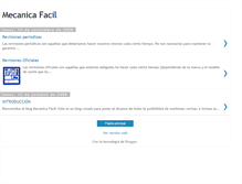 Tablet Screenshot of mecanica-facil.blogspot.com