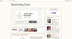 Desktop Screenshot of iinterestingfacts.blogspot.com