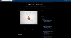 Desktop Screenshot of crystal-allure.blogspot.com