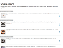 Tablet Screenshot of crystal-allure.blogspot.com