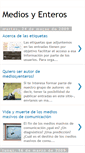 Mobile Screenshot of mediosyenterosunr.blogspot.com