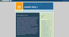 Desktop Screenshot of cushla.blogspot.com