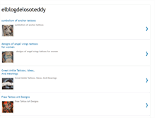 Tablet Screenshot of elblogdelosoteddy.blogspot.com