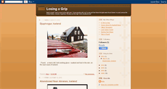 Desktop Screenshot of losingagrip.blogspot.com