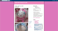 Desktop Screenshot of cutetoyssale.blogspot.com