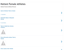 Tablet Screenshot of hot-female-athletes.blogspot.com