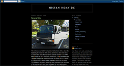 Desktop Screenshot of nissanhomydx.blogspot.com