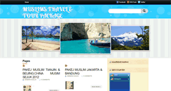 Desktop Screenshot of muslimstravel.blogspot.com