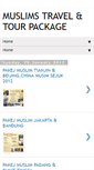 Mobile Screenshot of muslimstravel.blogspot.com