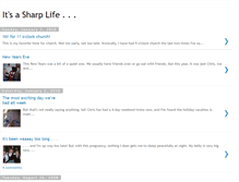 Tablet Screenshot of itsasharplife.blogspot.com