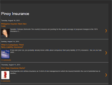 Tablet Screenshot of pinoyinsure.blogspot.com