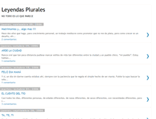 Tablet Screenshot of leyendasplurales.blogspot.com