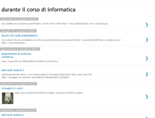 Tablet Screenshot of corsoinformaticalecco.blogspot.com