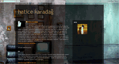 Desktop Screenshot of haticekaradag.blogspot.com
