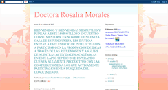 Desktop Screenshot of doctorarosaliamorales.blogspot.com