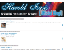 Tablet Screenshot of haroldisasis.blogspot.com