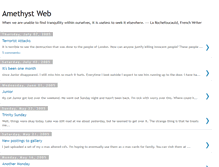 Tablet Screenshot of amethystweb.blogspot.com