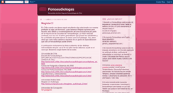 Desktop Screenshot of fonoaudiologas.blogspot.com