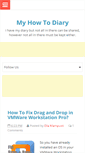 Mobile Screenshot of myhowtodiary.blogspot.com