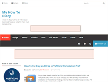Tablet Screenshot of myhowtodiary.blogspot.com