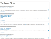 Tablet Screenshot of gospelmusicfillup.blogspot.com