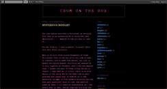 Desktop Screenshot of chomontherox.blogspot.com