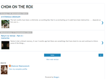 Tablet Screenshot of chomontherox.blogspot.com