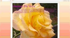 Desktop Screenshot of meninasdamina.blogspot.com