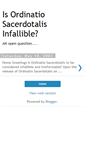 Mobile Screenshot of isosinfallible.blogspot.com